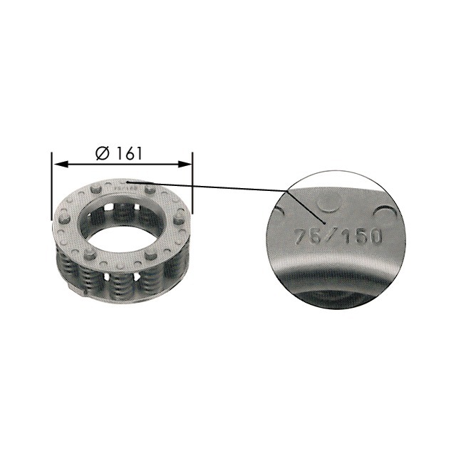 KIT Ressort EK96 105/210 NM référence fournisseur WAL563501105210